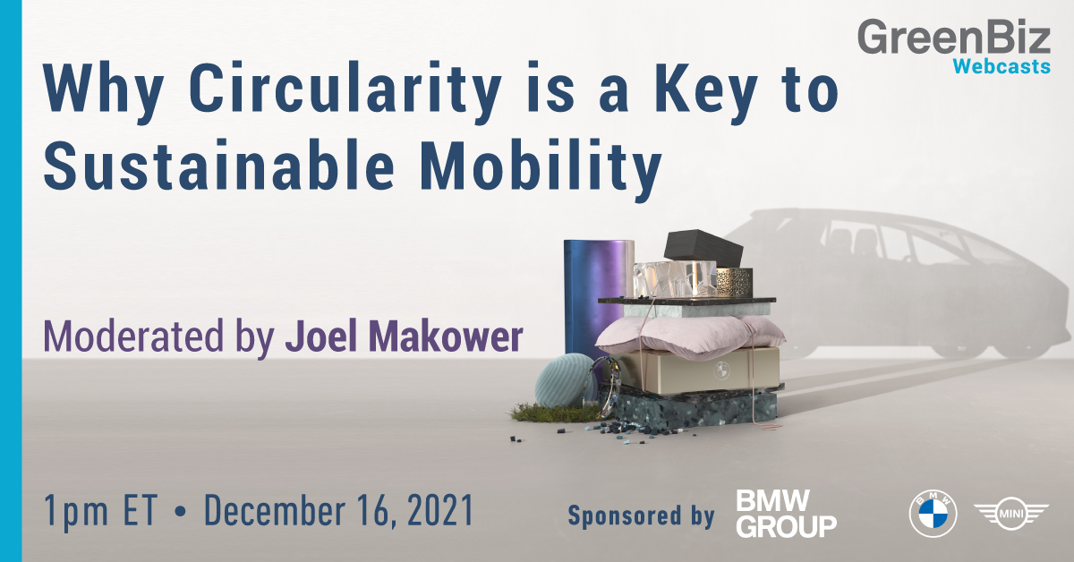 Why Circularity is a Key to Sustainable Mobility