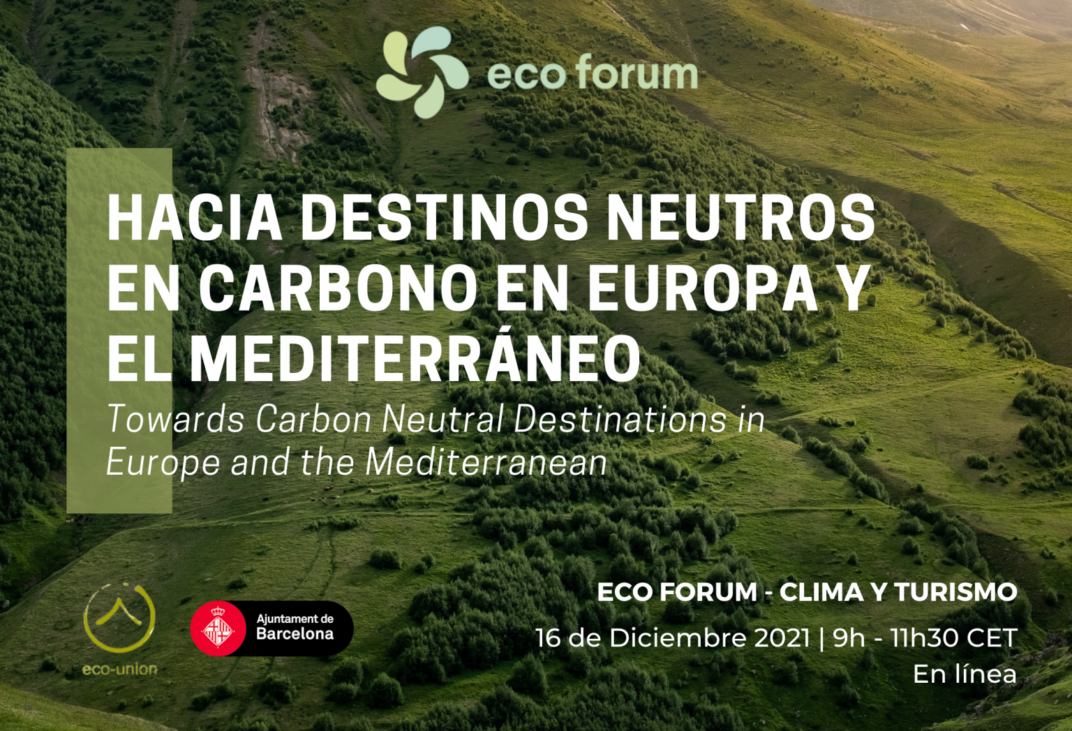 ECO FORUM 2021 – Clima y Turismo