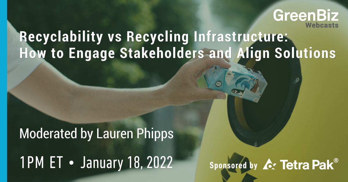 Recyclability vs Recycling Infrastructure: How to Engage Stakeholders and Align Solutions