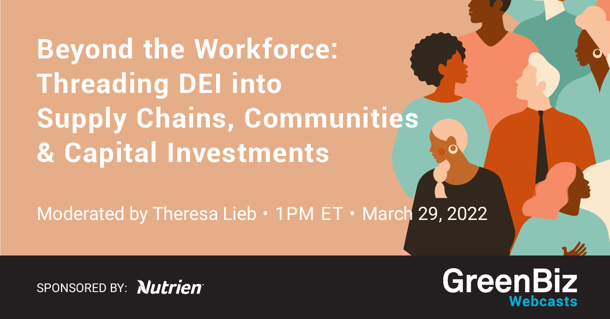 Beyond the Workforce: Threading DEI into Supply Chains, Communities & Capital Investments