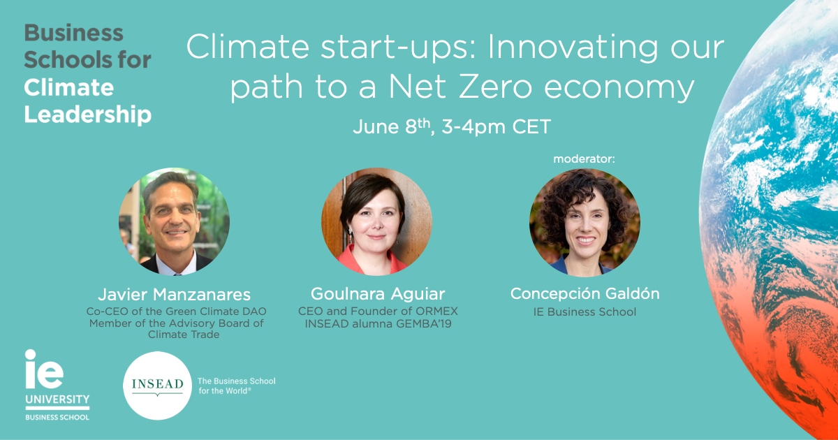 Climate Startups: Innovating our path to a Net Zero economy