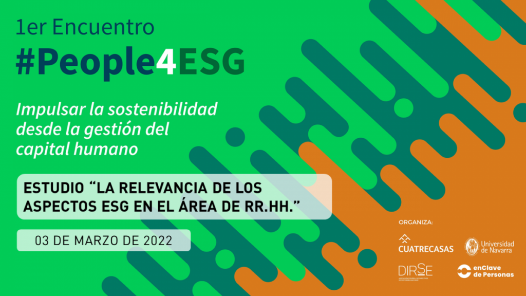 ESTUDIO “LA RELEVANCIA DE LOS ASPECTOS ESG EN EL ÁREA DE RR.HH.”