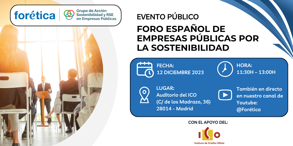 Foro Empresarial de Empresas Públicas por la Sostenibilidad