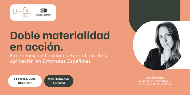 Webinar - Doble Materialidad en acción: experiencias y lecciones aprendidas de la aplicación en empresas españolas