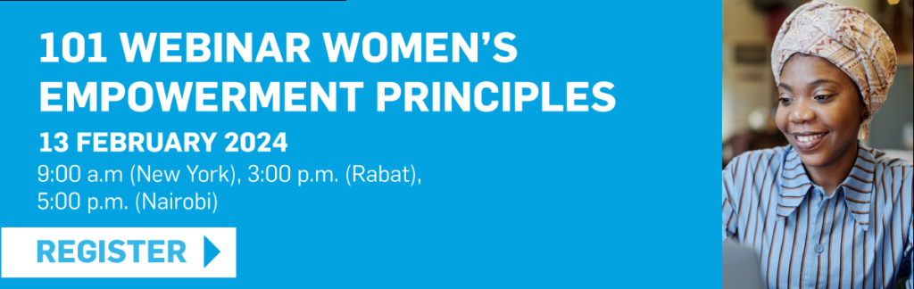 101 Webinar on the Women's Empowerment Principles