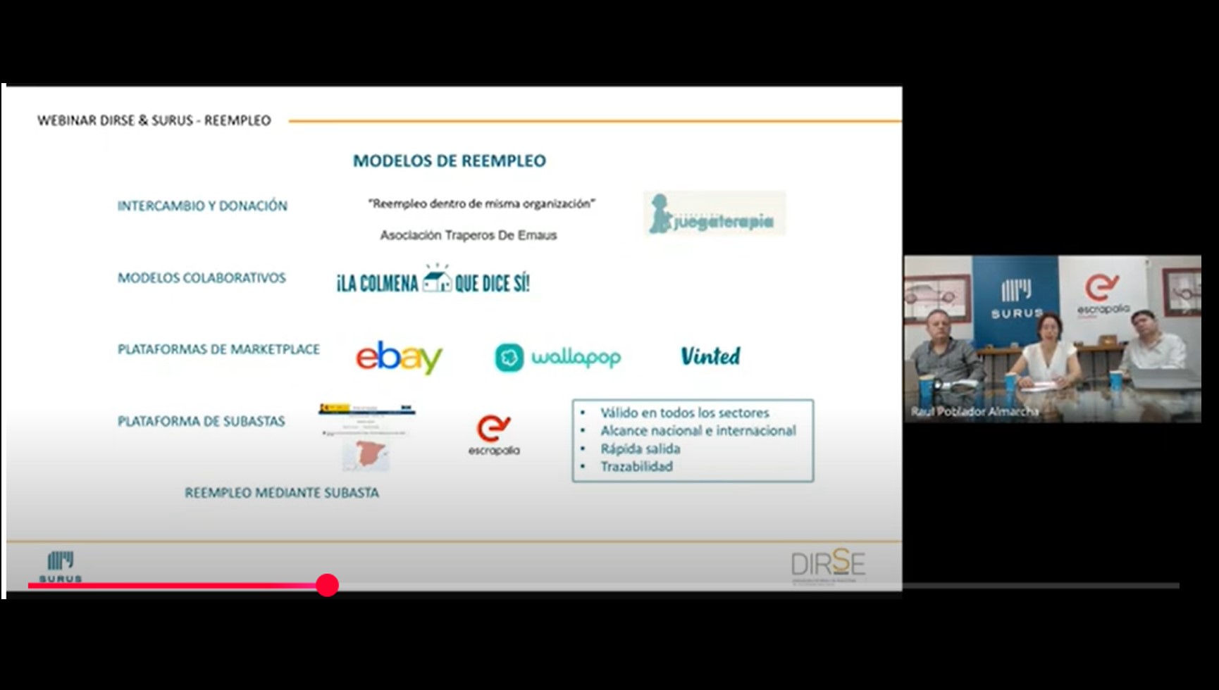 Webinar reempleo